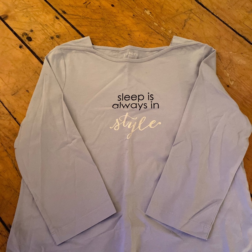 Talbots Nightgown/Pajamas Sleep is Always in Style